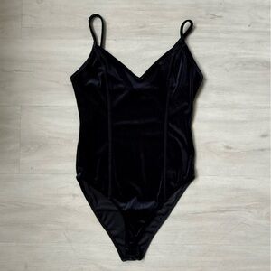 Forever 21 Velvet Body Suit